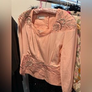 Vintage beaded blouse